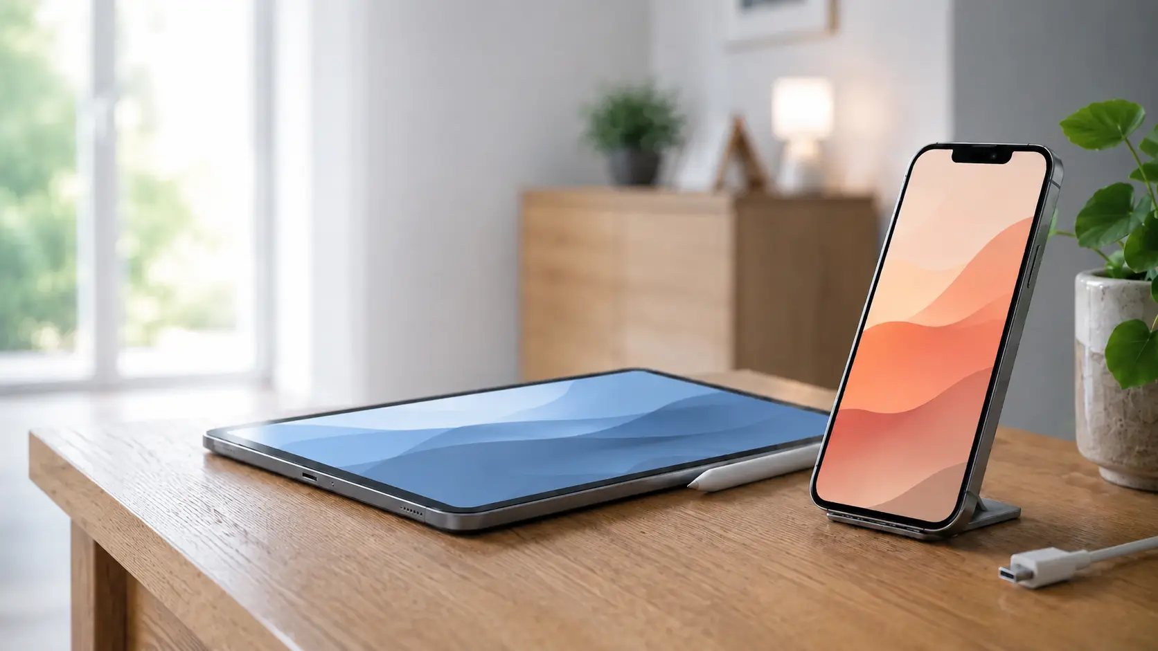 Smartphone og tablet hjælp Silkeborg hero baggrund